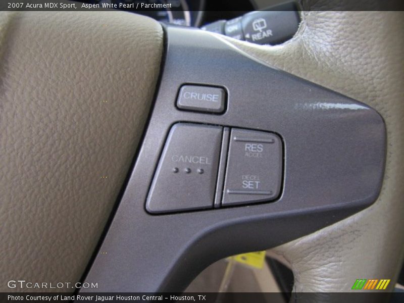 Aspen White Pearl / Parchment 2007 Acura MDX Sport