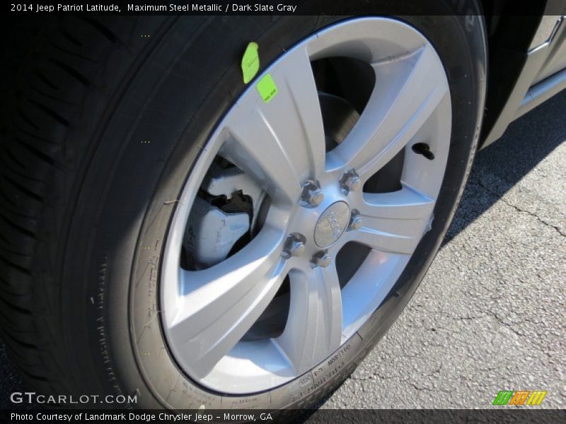Maximum Steel Metallic / Dark Slate Gray 2014 Jeep Patriot Latitude