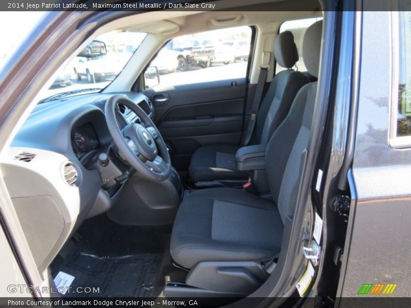 Maximum Steel Metallic / Dark Slate Gray 2014 Jeep Patriot Latitude