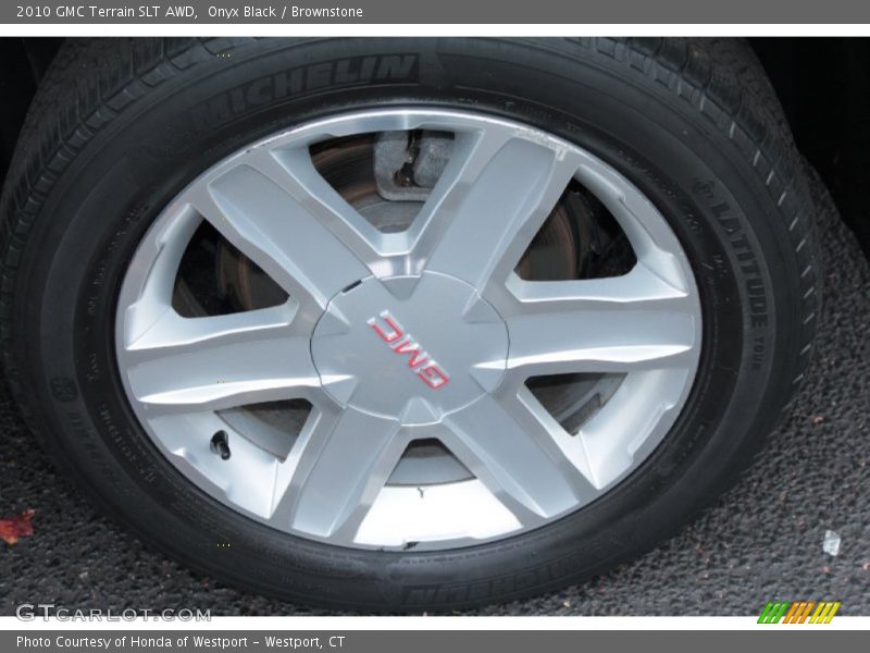 Onyx Black / Brownstone 2010 GMC Terrain SLT AWD