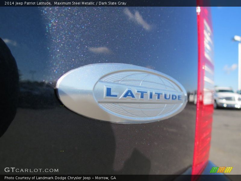 Maximum Steel Metallic / Dark Slate Gray 2014 Jeep Patriot Latitude