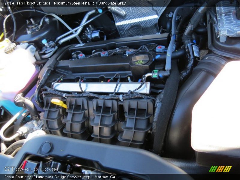 Maximum Steel Metallic / Dark Slate Gray 2014 Jeep Patriot Latitude
