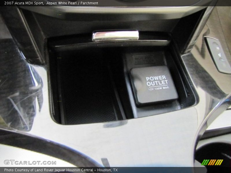Aspen White Pearl / Parchment 2007 Acura MDX Sport