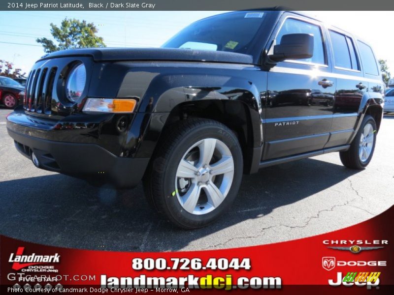 Black / Dark Slate Gray 2014 Jeep Patriot Latitude