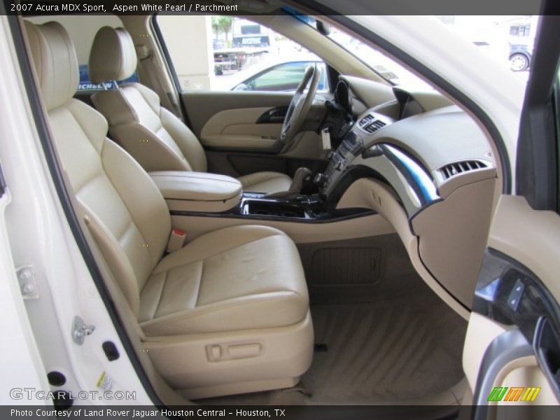 Aspen White Pearl / Parchment 2007 Acura MDX Sport