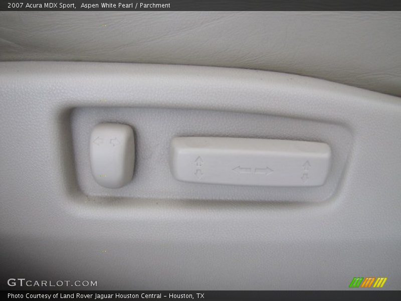 Aspen White Pearl / Parchment 2007 Acura MDX Sport