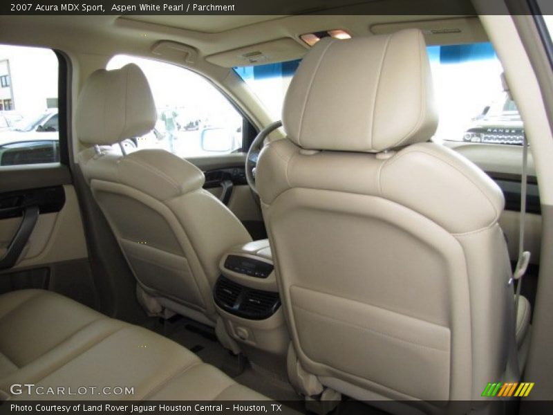 Aspen White Pearl / Parchment 2007 Acura MDX Sport