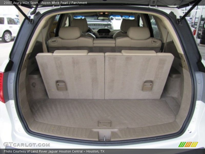 Aspen White Pearl / Parchment 2007 Acura MDX Sport