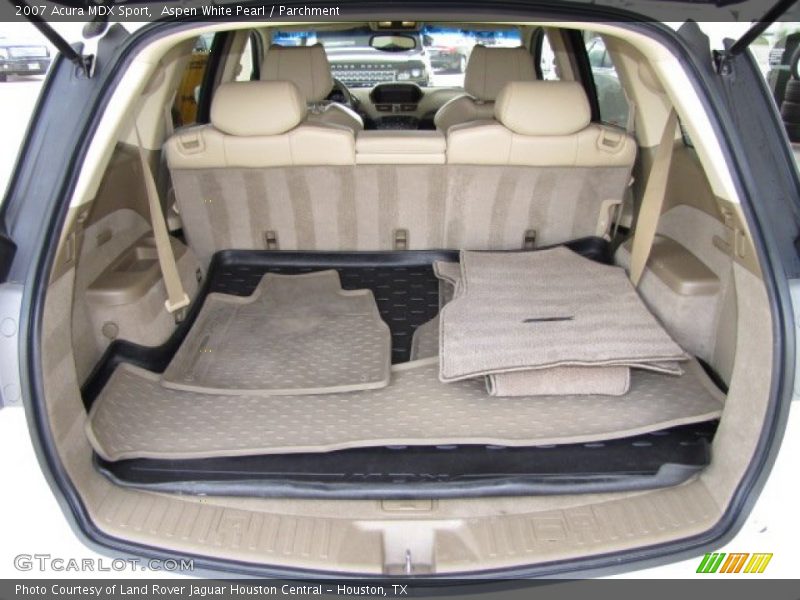 Aspen White Pearl / Parchment 2007 Acura MDX Sport