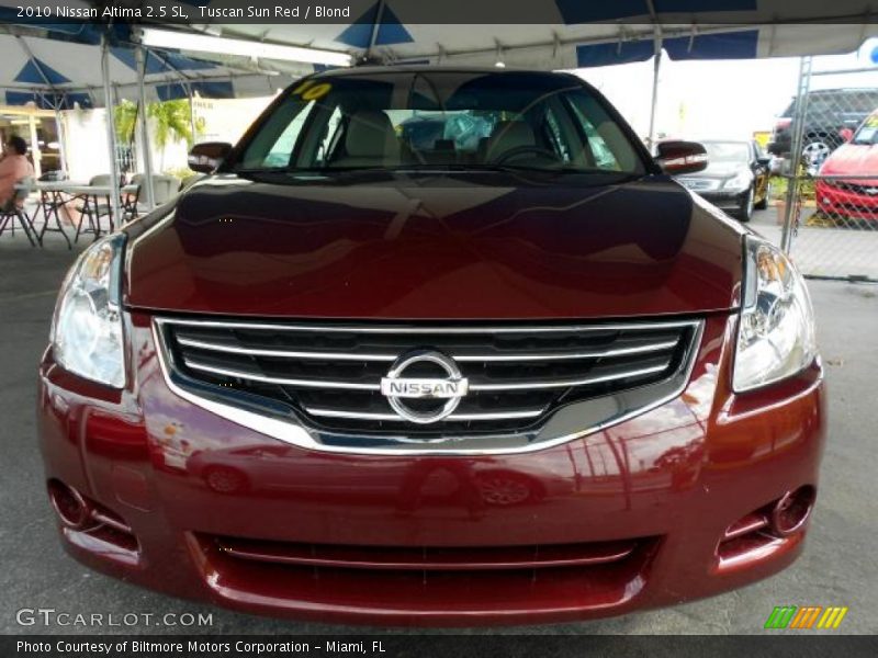 Tuscan Sun Red / Blond 2010 Nissan Altima 2.5 SL