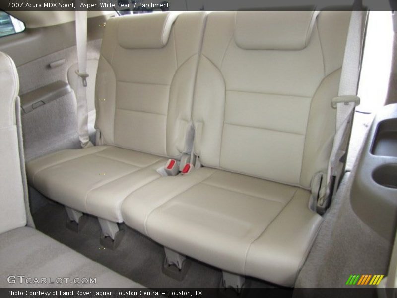 Aspen White Pearl / Parchment 2007 Acura MDX Sport