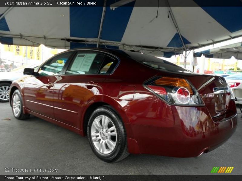 Tuscan Sun Red / Blond 2010 Nissan Altima 2.5 SL