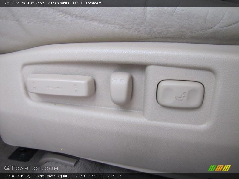 Aspen White Pearl / Parchment 2007 Acura MDX Sport