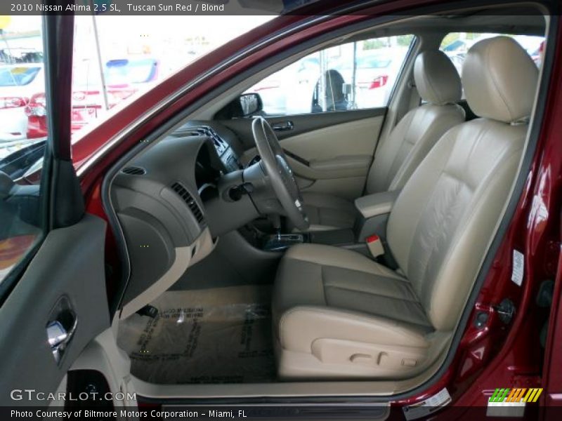 Tuscan Sun Red / Blond 2010 Nissan Altima 2.5 SL