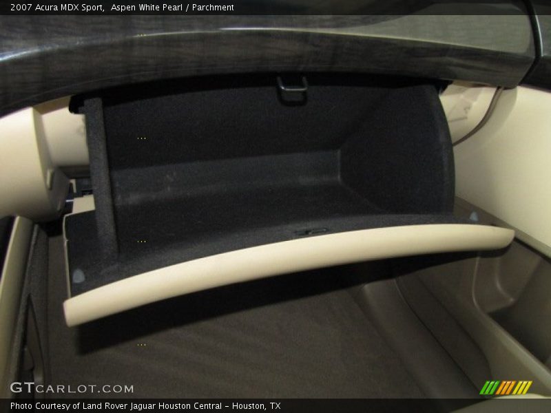 Aspen White Pearl / Parchment 2007 Acura MDX Sport
