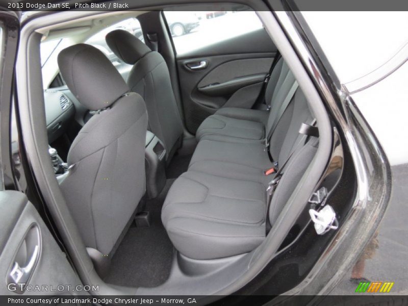 Pitch Black / Black 2013 Dodge Dart SE