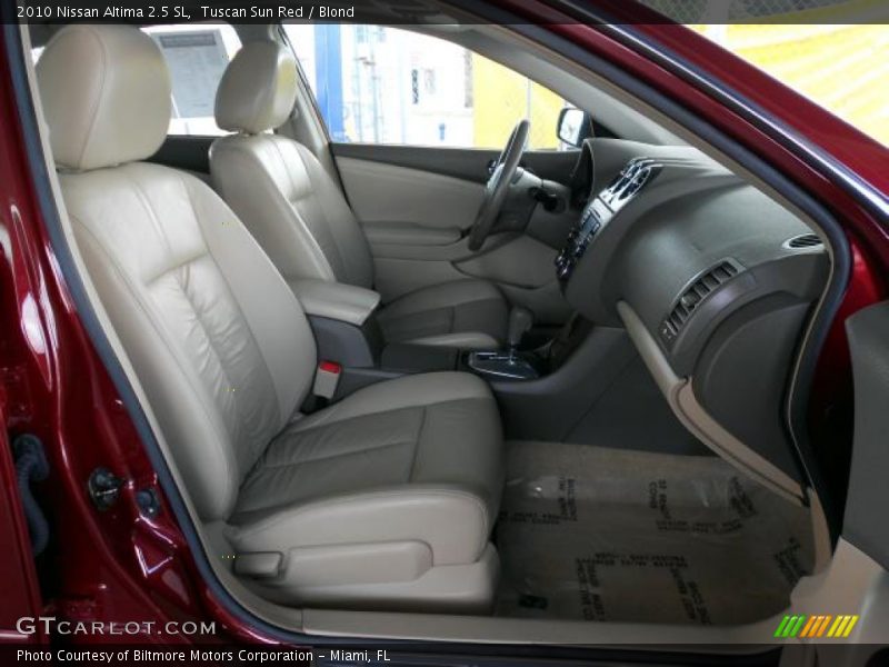 Tuscan Sun Red / Blond 2010 Nissan Altima 2.5 SL