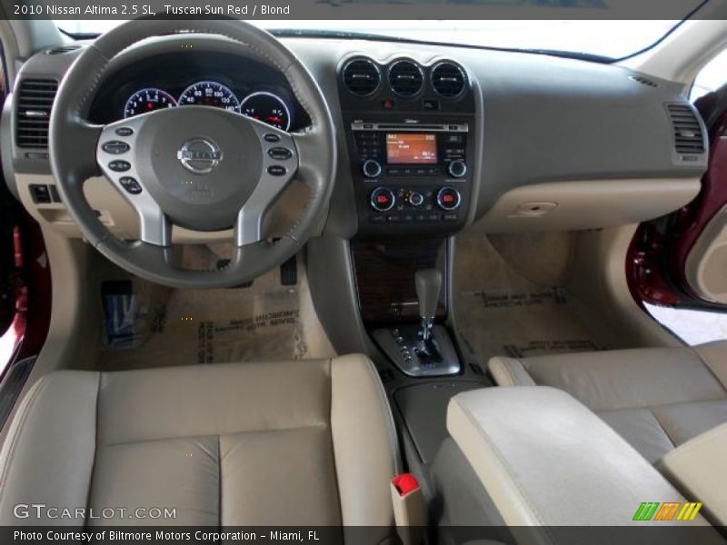 Tuscan Sun Red / Blond 2010 Nissan Altima 2.5 SL