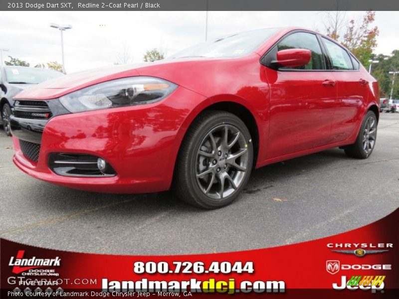 Redline 2-Coat Pearl / Black 2013 Dodge Dart SXT