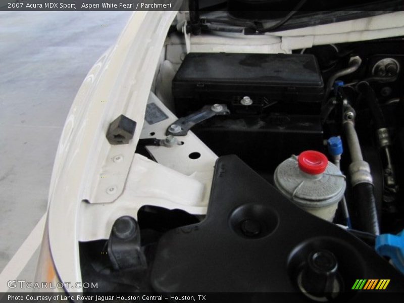 Aspen White Pearl / Parchment 2007 Acura MDX Sport