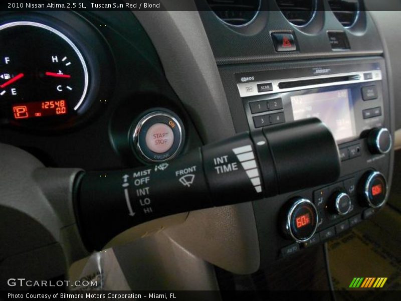 Tuscan Sun Red / Blond 2010 Nissan Altima 2.5 SL