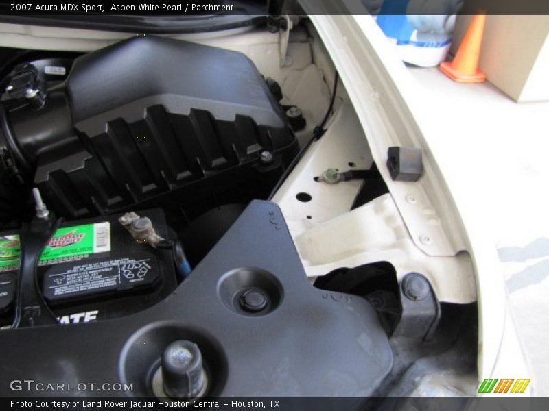 Aspen White Pearl / Parchment 2007 Acura MDX Sport