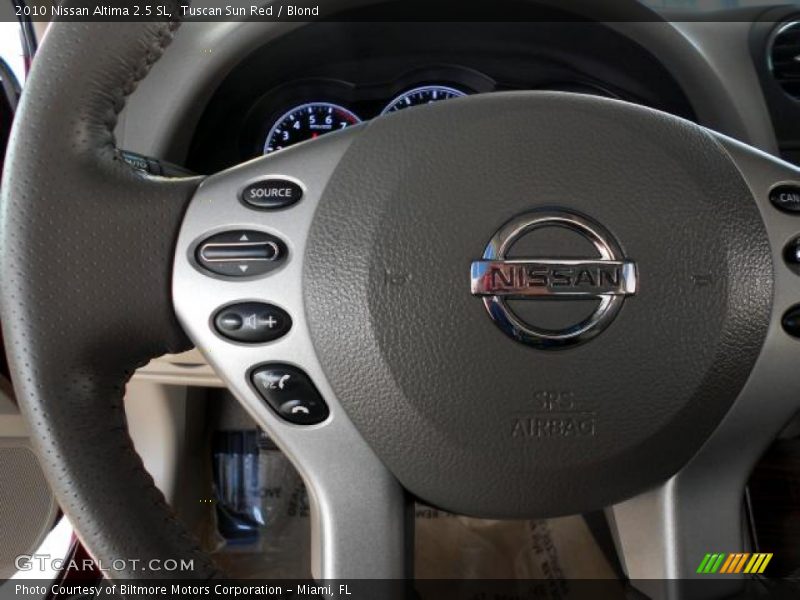 Tuscan Sun Red / Blond 2010 Nissan Altima 2.5 SL