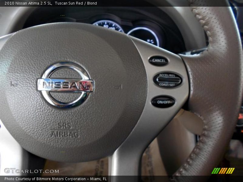 Tuscan Sun Red / Blond 2010 Nissan Altima 2.5 SL