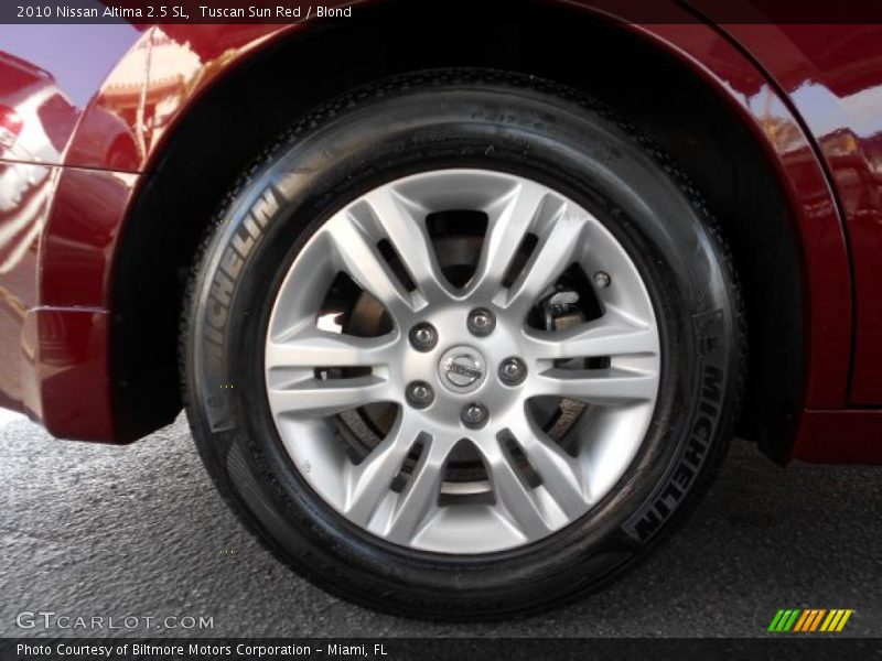 Tuscan Sun Red / Blond 2010 Nissan Altima 2.5 SL