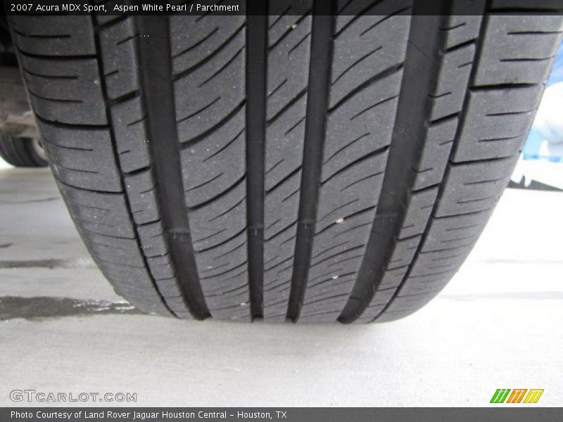 Aspen White Pearl / Parchment 2007 Acura MDX Sport
