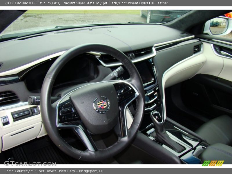 Radiant Silver Metallic / Jet Black/Light Wheat Opus Full Leather 2013 Cadillac XTS Platinum FWD