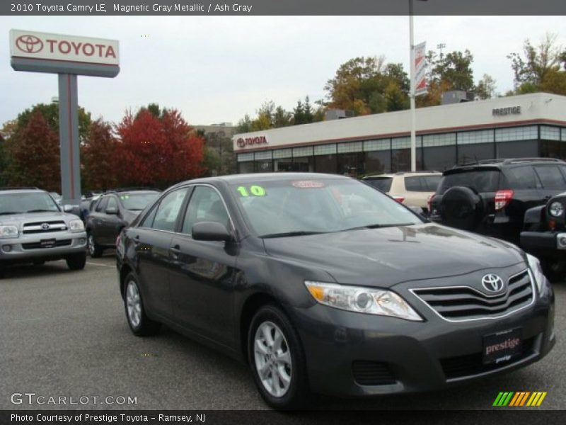 Magnetic Gray Metallic / Ash Gray 2010 Toyota Camry LE