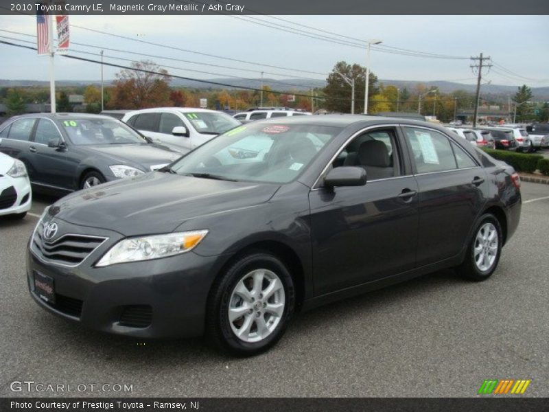 Magnetic Gray Metallic / Ash Gray 2010 Toyota Camry LE