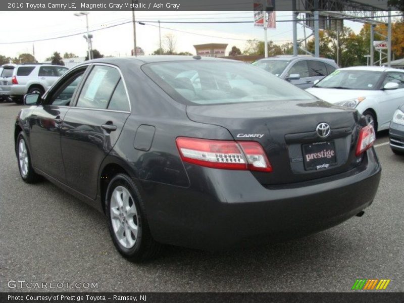 Magnetic Gray Metallic / Ash Gray 2010 Toyota Camry LE