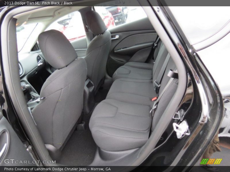 Pitch Black / Black 2013 Dodge Dart SE