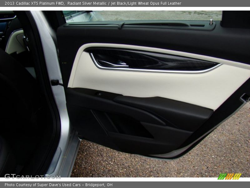 Radiant Silver Metallic / Jet Black/Light Wheat Opus Full Leather 2013 Cadillac XTS Platinum FWD