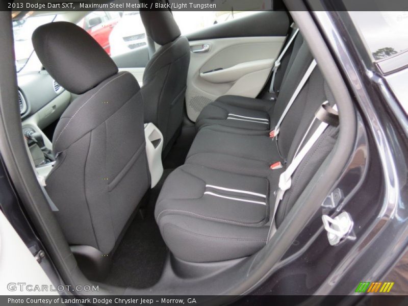 Maximum Steel Metallic / Black/Light Tungsten 2013 Dodge Dart SXT