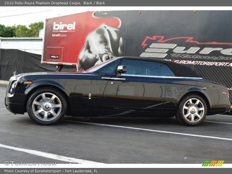 Black / Black 2010 Rolls-Royce Phantom Drophead Coupe