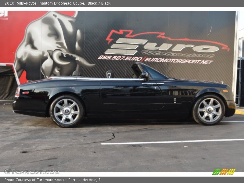 Black / Black 2010 Rolls-Royce Phantom Drophead Coupe