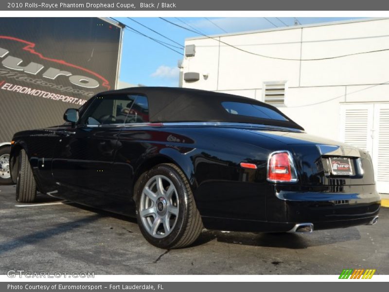 Black / Black 2010 Rolls-Royce Phantom Drophead Coupe