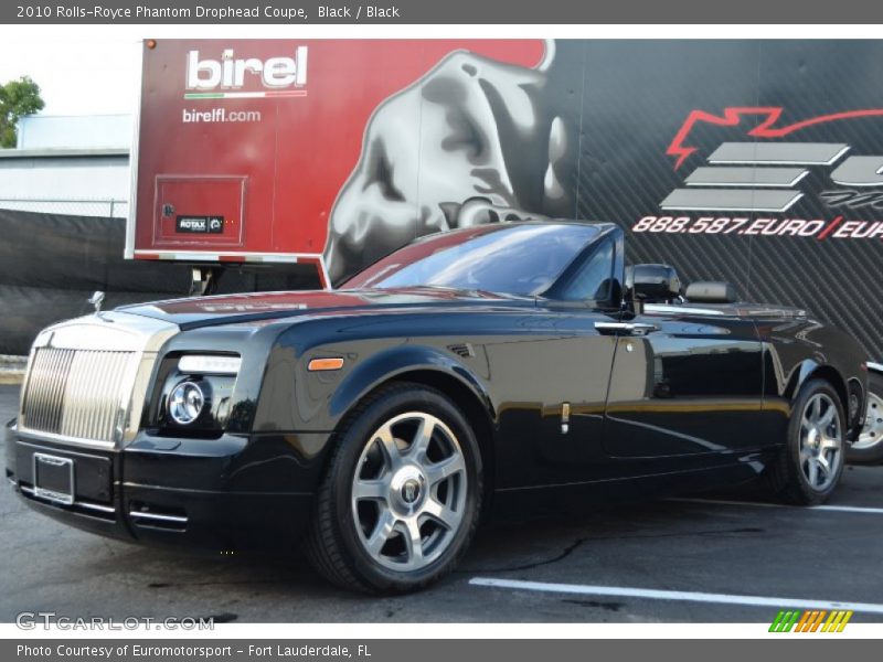 Black / Black 2010 Rolls-Royce Phantom Drophead Coupe