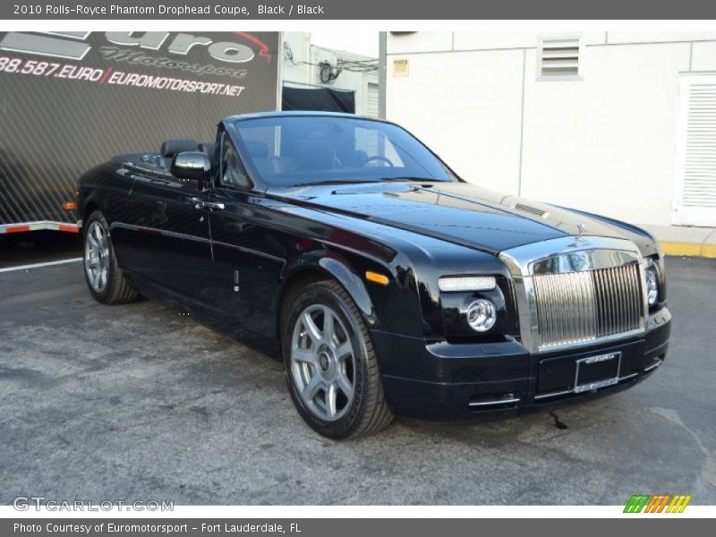 Front 3/4 View of 2010 Phantom Drophead Coupe