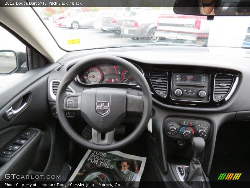 Pitch Black / Black 2013 Dodge Dart SXT