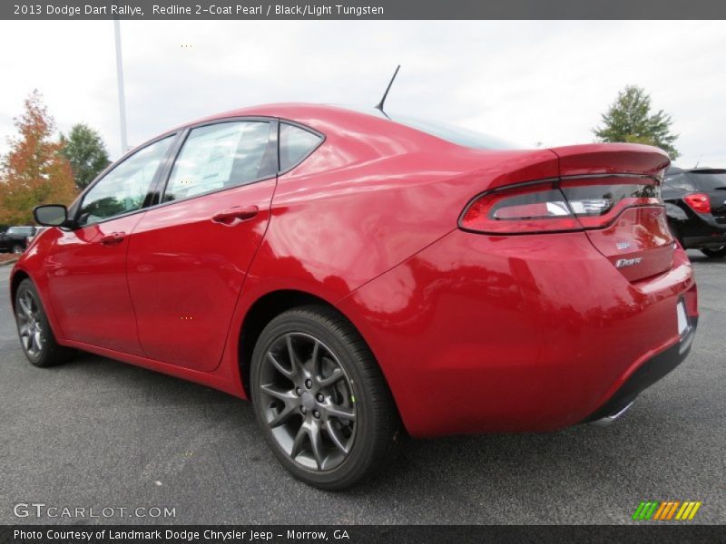 Redline 2-Coat Pearl / Black/Light Tungsten 2013 Dodge Dart Rallye