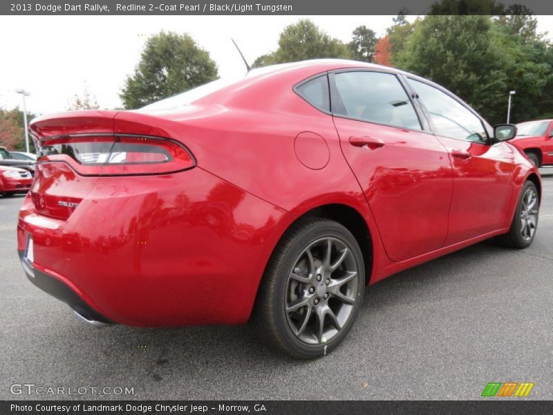 Redline 2-Coat Pearl / Black/Light Tungsten 2013 Dodge Dart Rallye