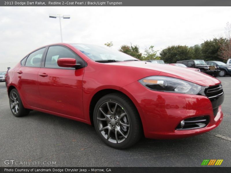 Redline 2-Coat Pearl / Black/Light Tungsten 2013 Dodge Dart Rallye