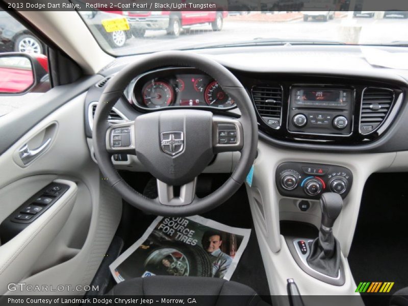 Redline 2-Coat Pearl / Black/Light Tungsten 2013 Dodge Dart Rallye