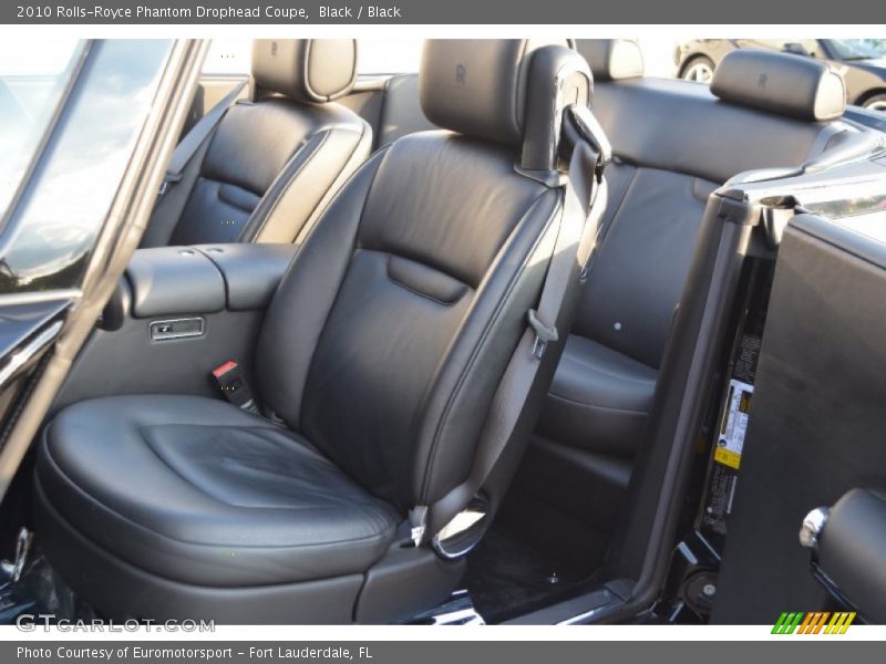  2010 Phantom Drophead Coupe Black Interior