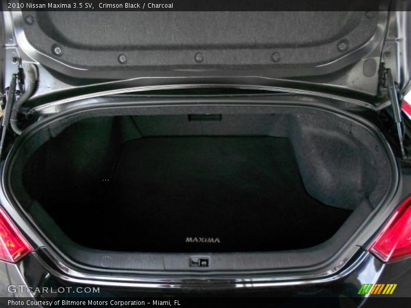 Crimson Black / Charcoal 2010 Nissan Maxima 3.5 SV