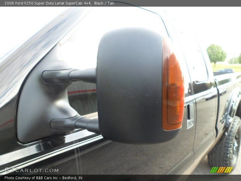Black / Tan 2006 Ford F250 Super Duty Lariat SuperCab 4x4